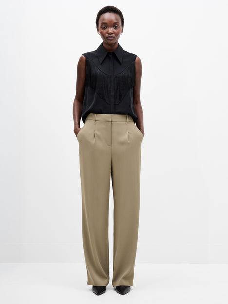 Vinnie Suiting Pleated Trousers