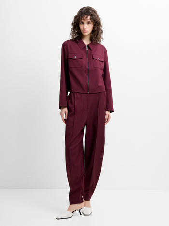 Twyla Suiting Structured Hem Jacket