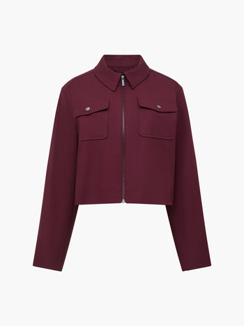Twyla Suiting Structured Hem Jacket