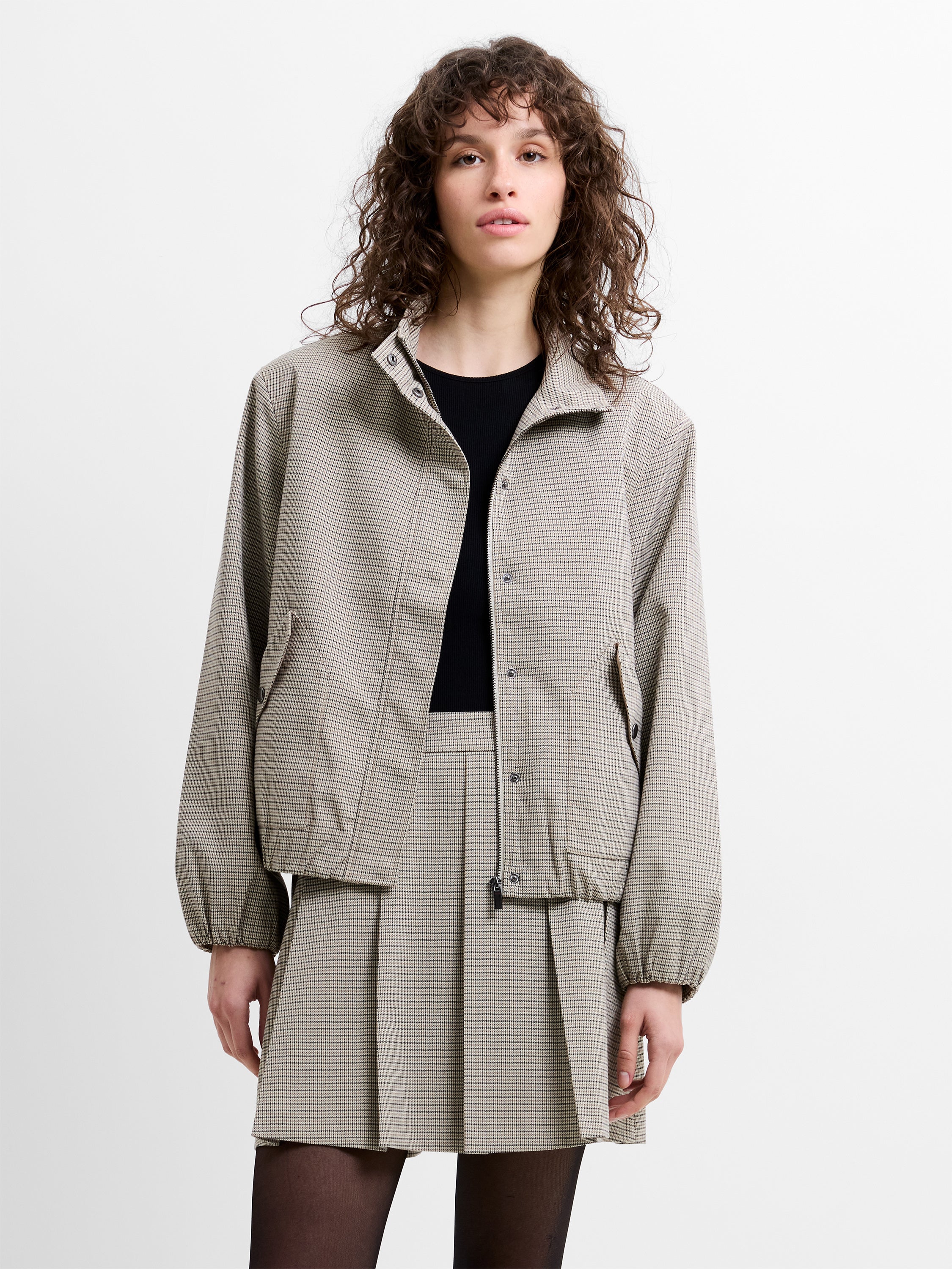 Shayla Prince of Wales Check Jacket