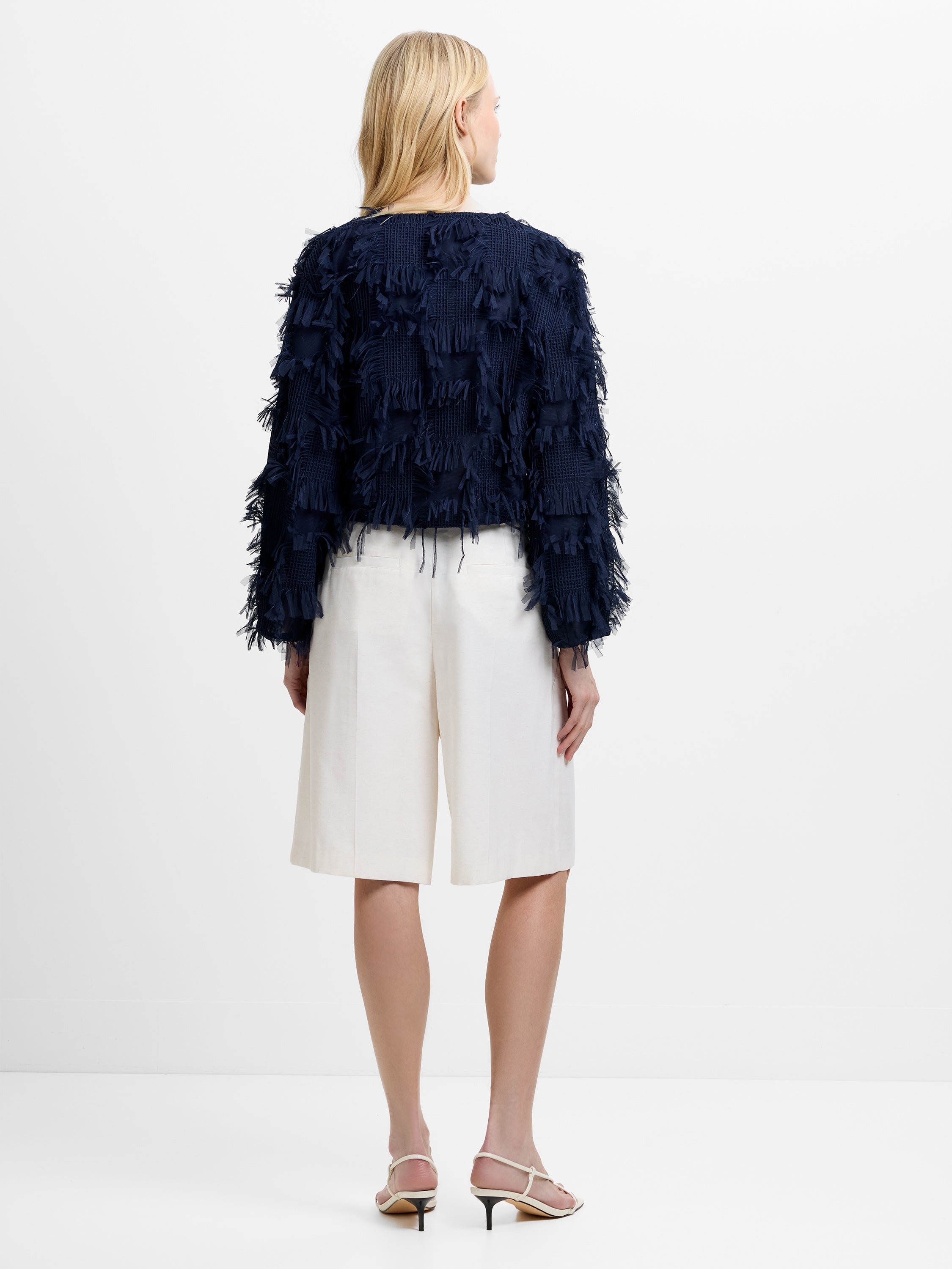 Millie Hyper Texture Navy Jacket
