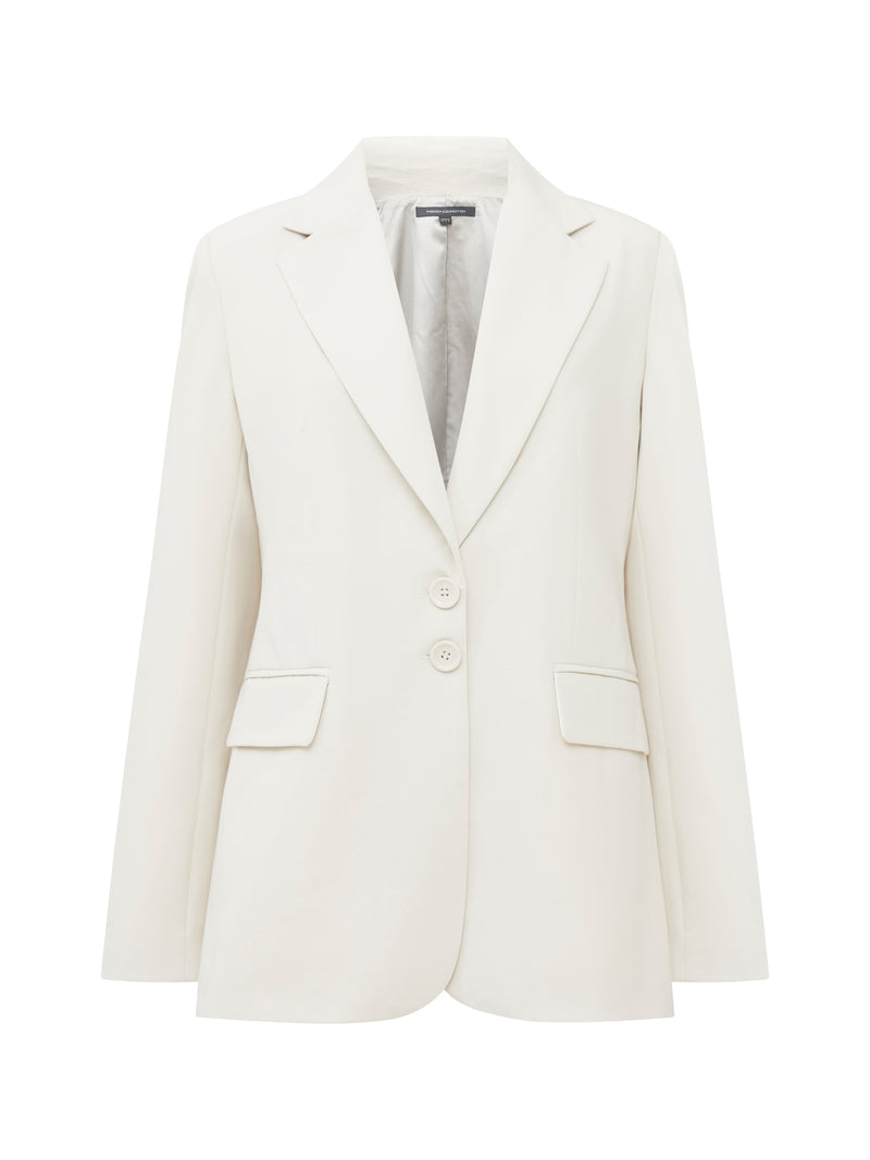 Everly Suiting Blazer Oyster Gray | French Connection UK