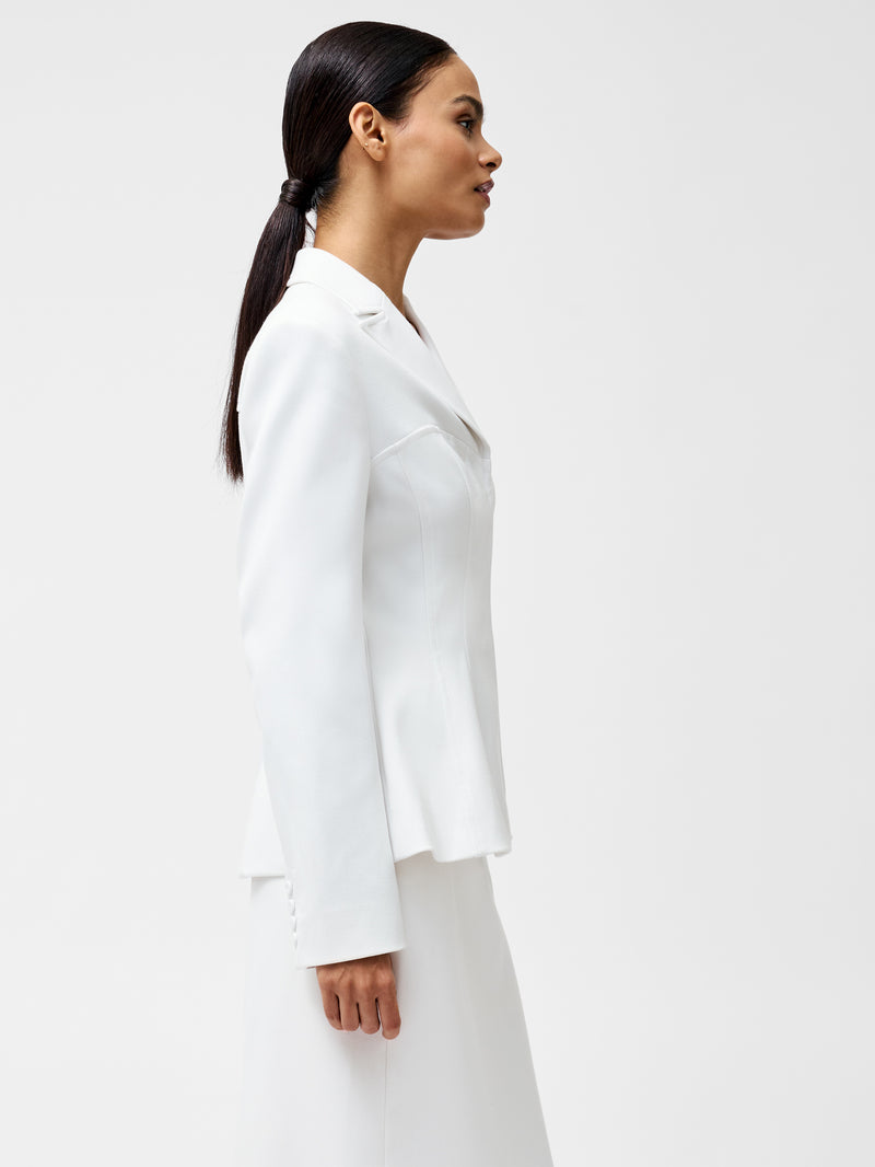 Cannes Twill Fitted Blazer