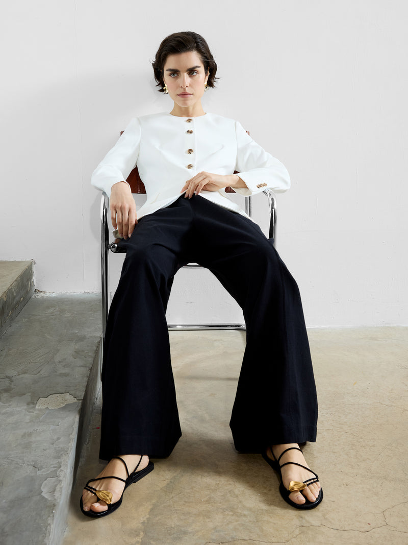 Harrie Collarless Blazer