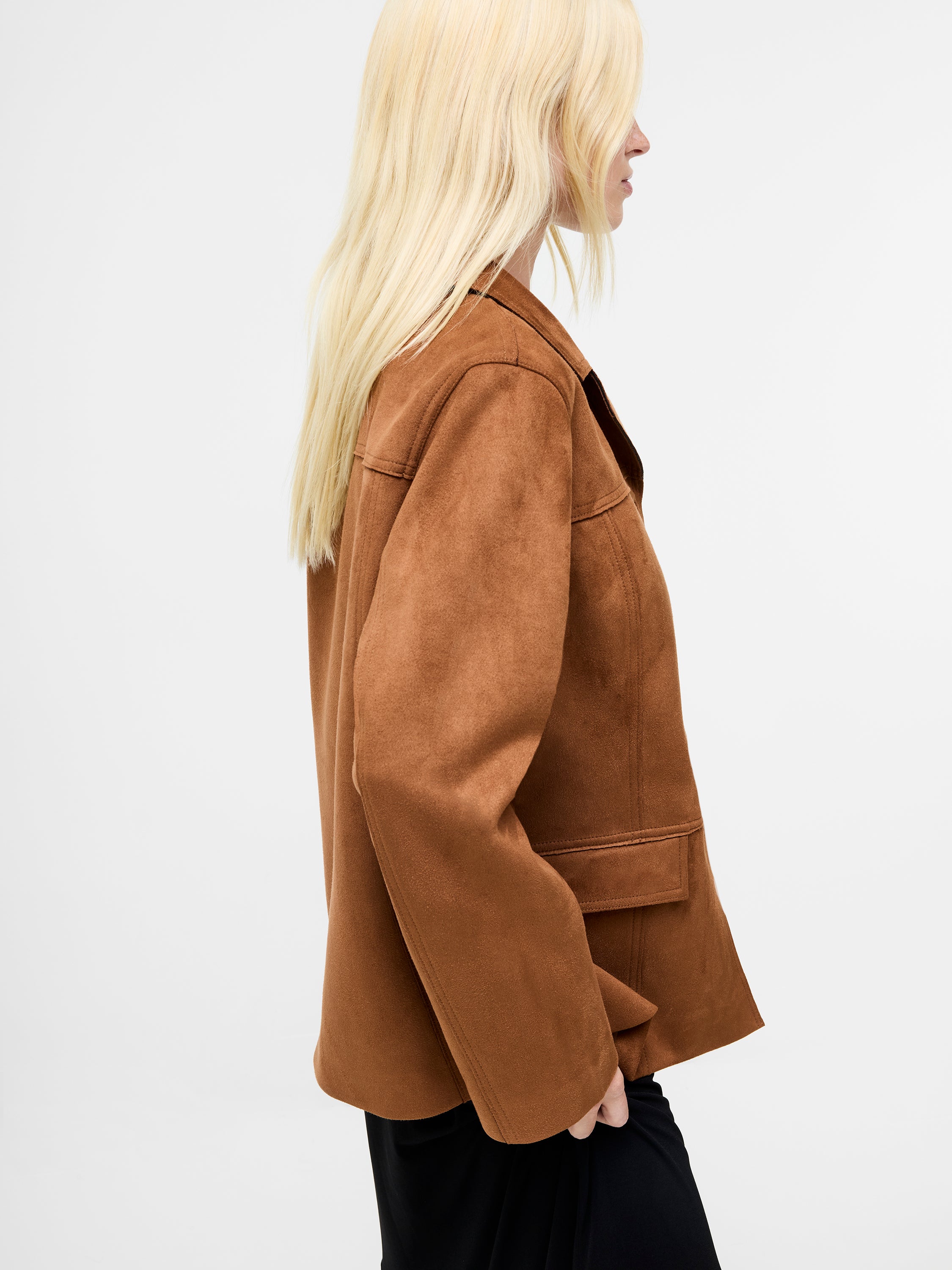 Laney Faux Suede Jacket