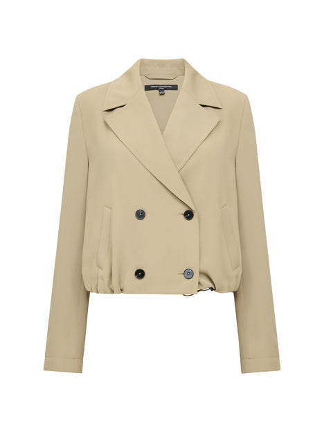 Vinnie Tailored Double Breasted Cropped Jacket