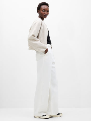 Clean Edge Bomber Jacket