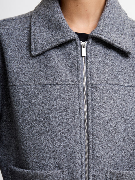 Brushed Pocket Jacket