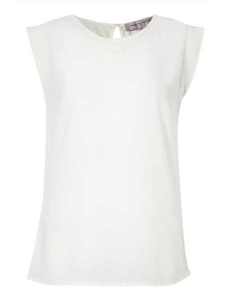 Polly Plains Capped Top
