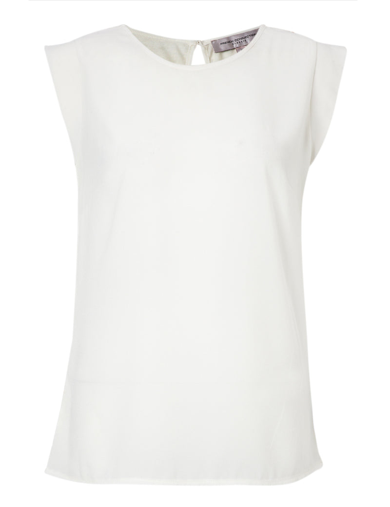 Polly Plains Capped Top
