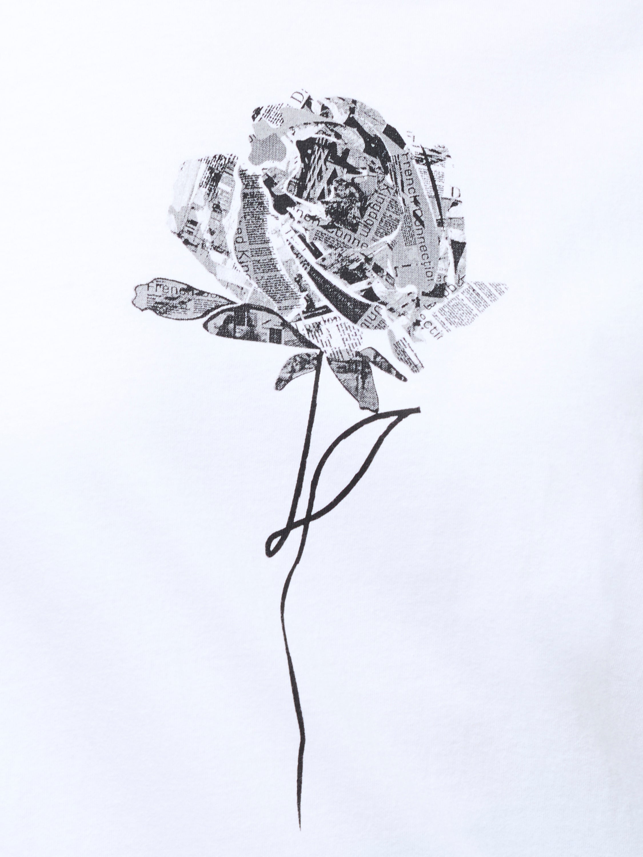 Rose Logo Peached Graphic Tee