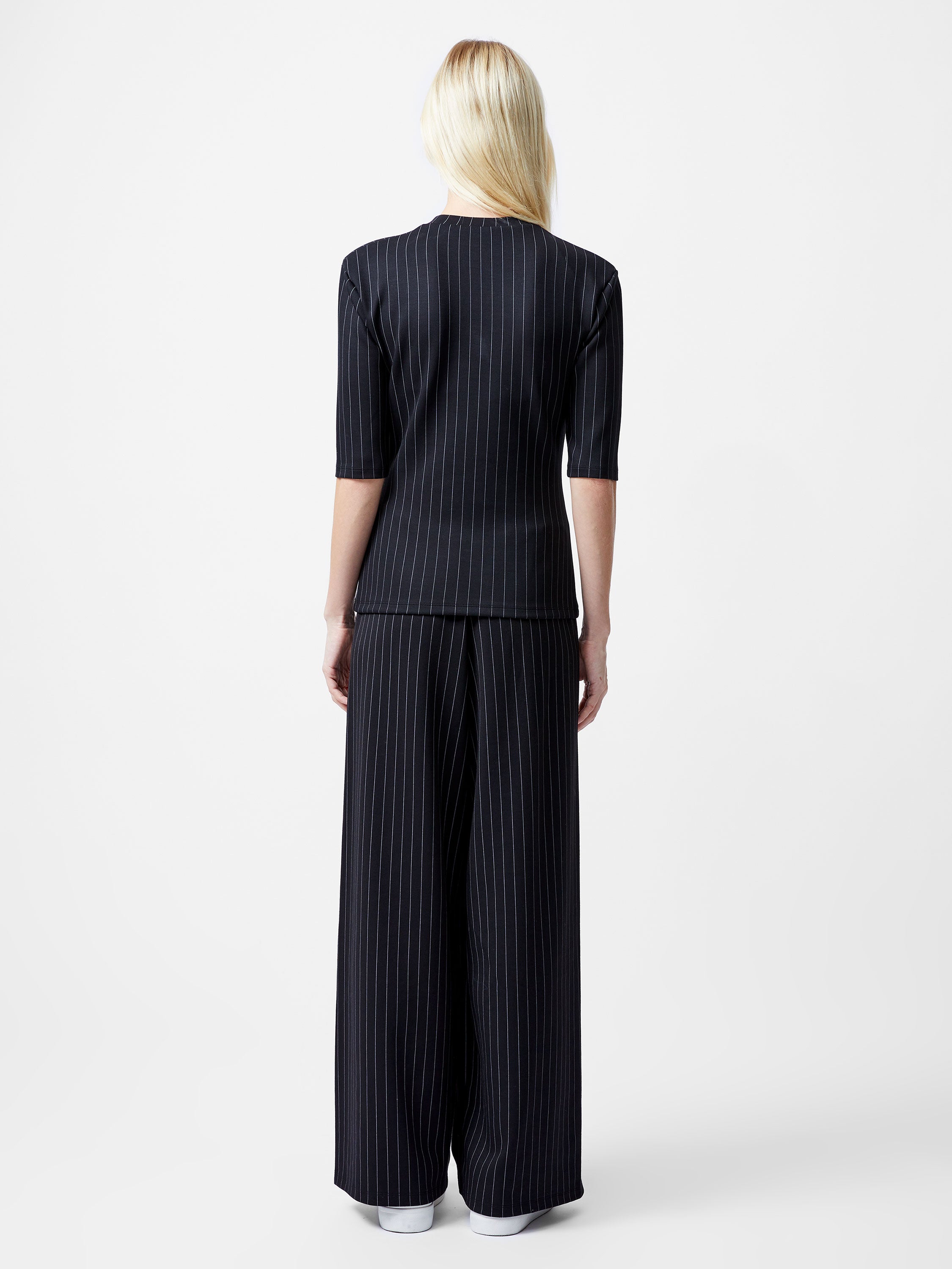 Regina Jersey Shoulder Pad Tee