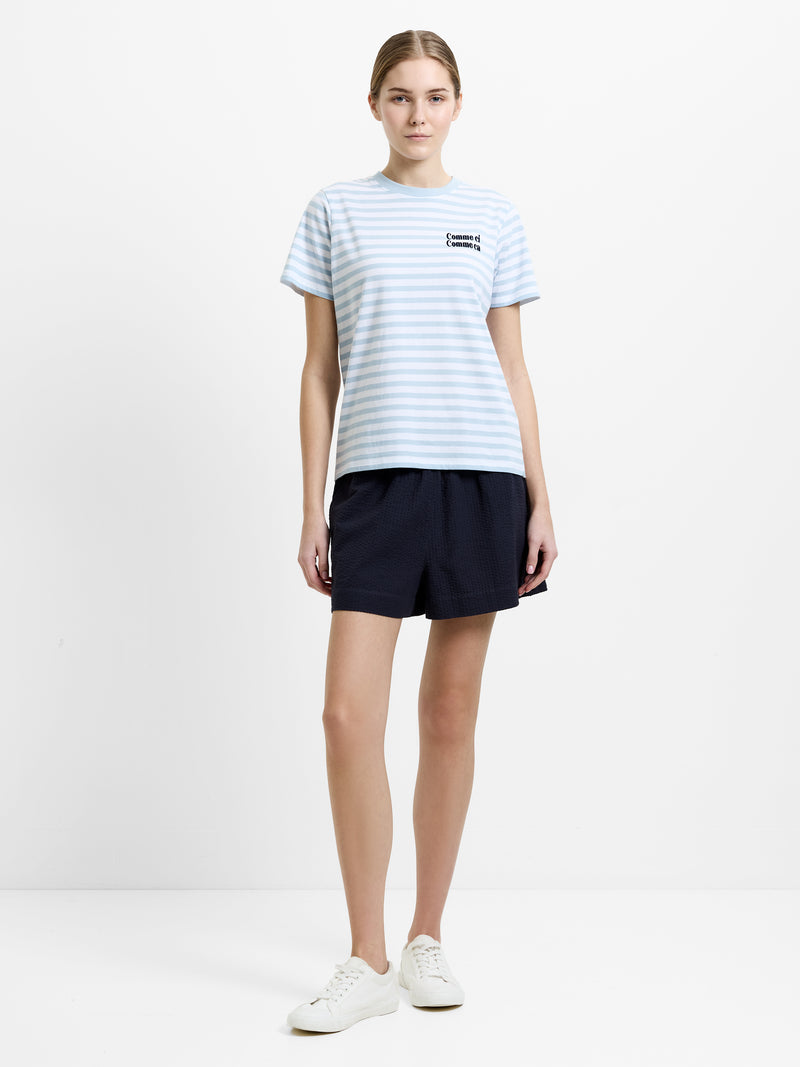 Comme Ci Comme Ca Striped T-Shirt