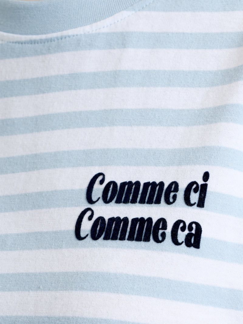 Comme Ci Comme Ca Striped T-Shirt