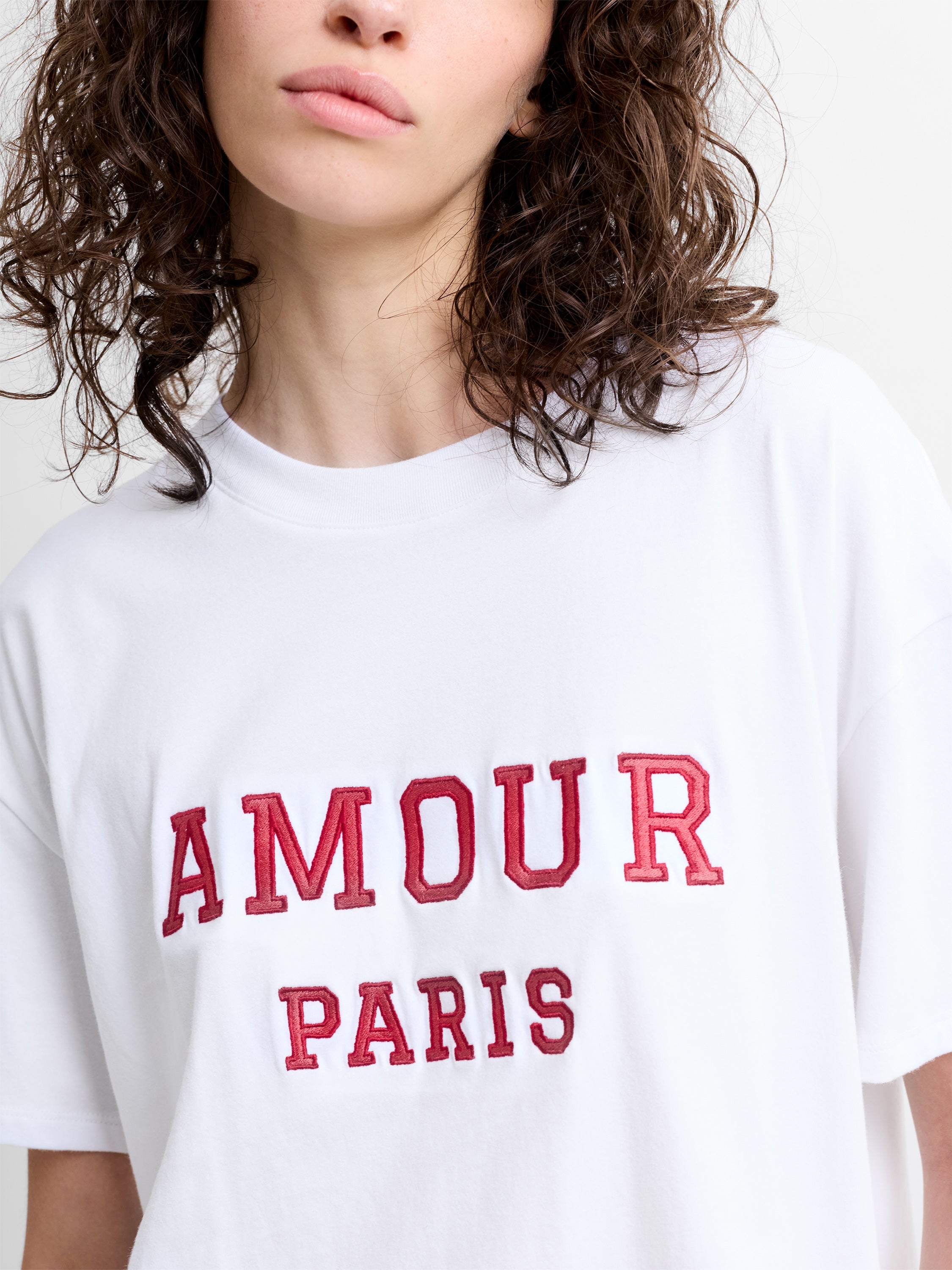 Cotton Amour Varsity T-Shirt