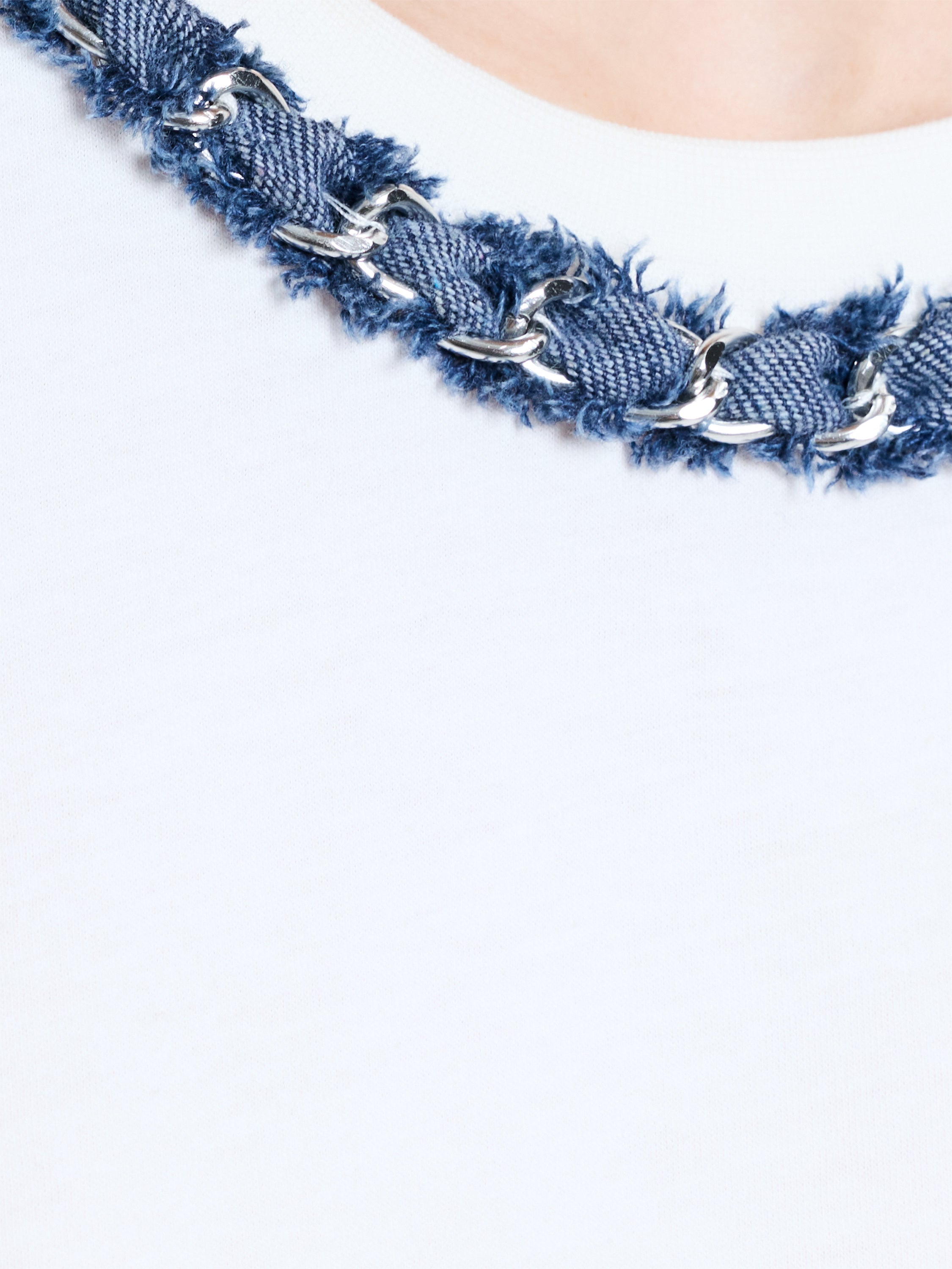 Aliyana Jersey Short Sleeve Chain T-Shirt