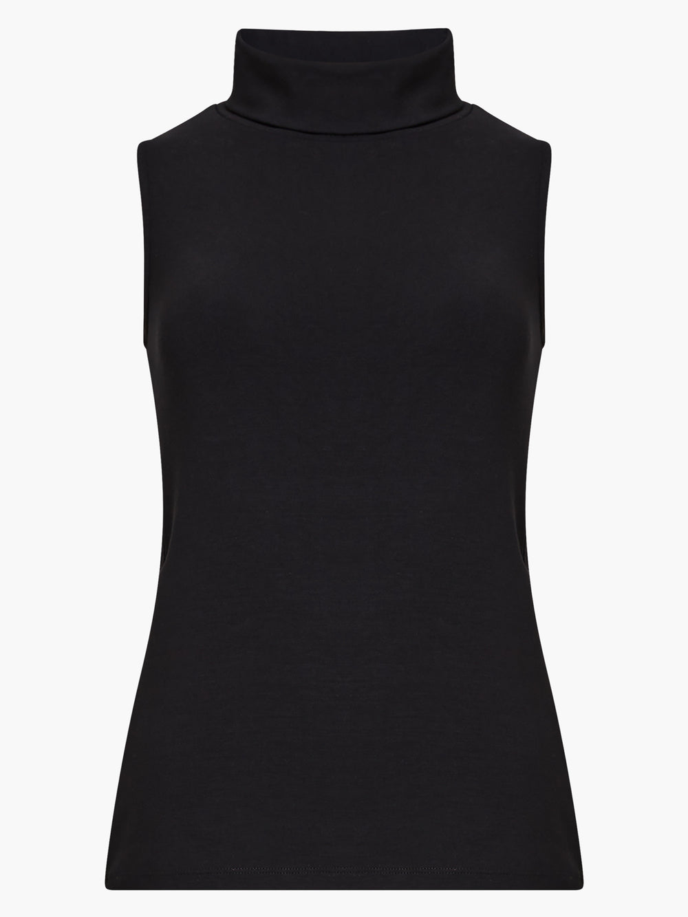 Roy Viscose High Neck Top Blackout | French Connection UK