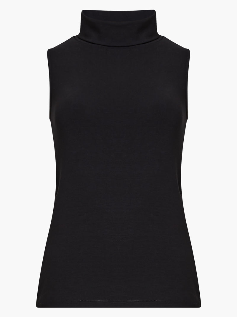 Roy Viscose High Neck Top