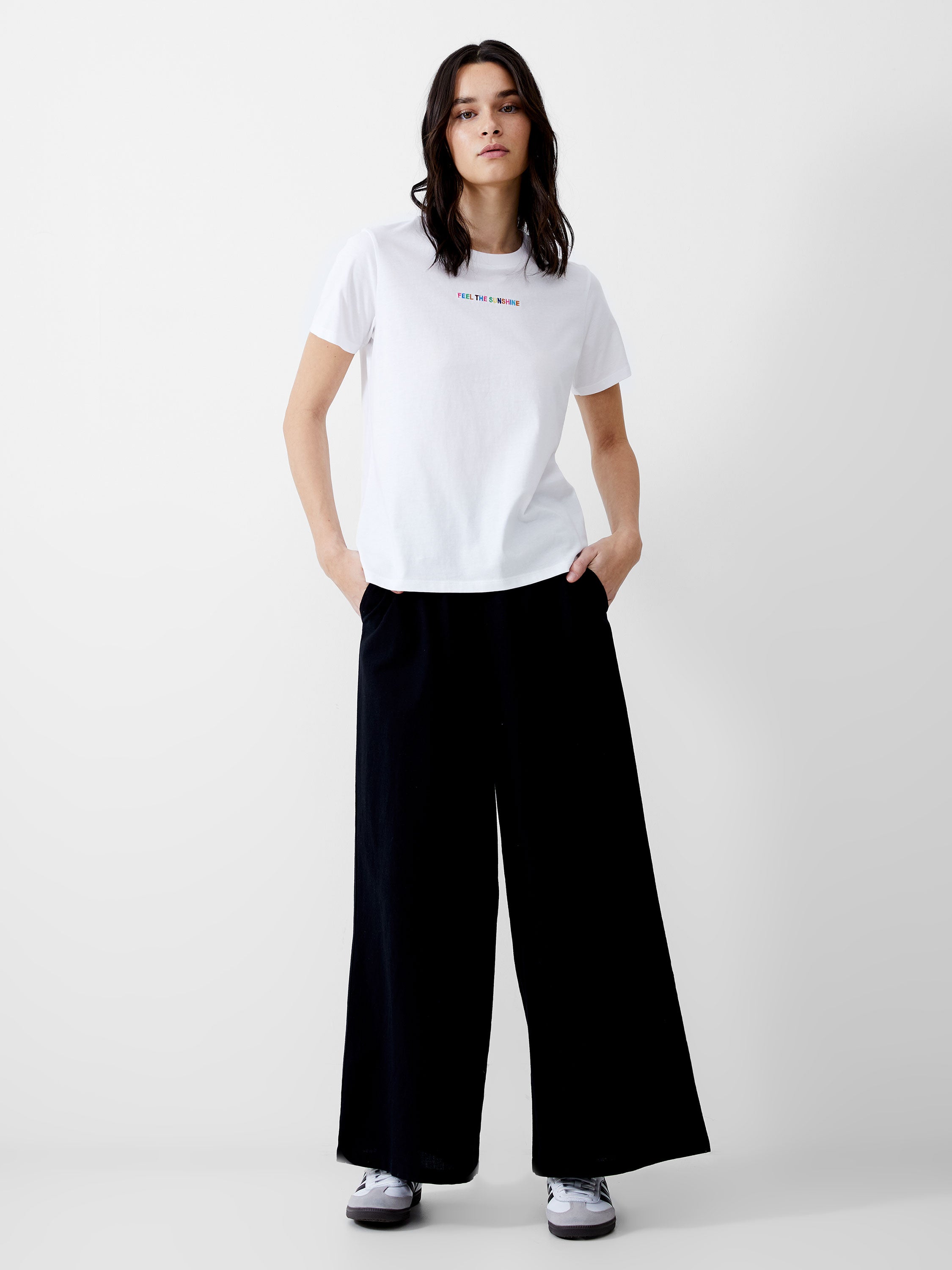 Sunshine Embroidered T-Shirt