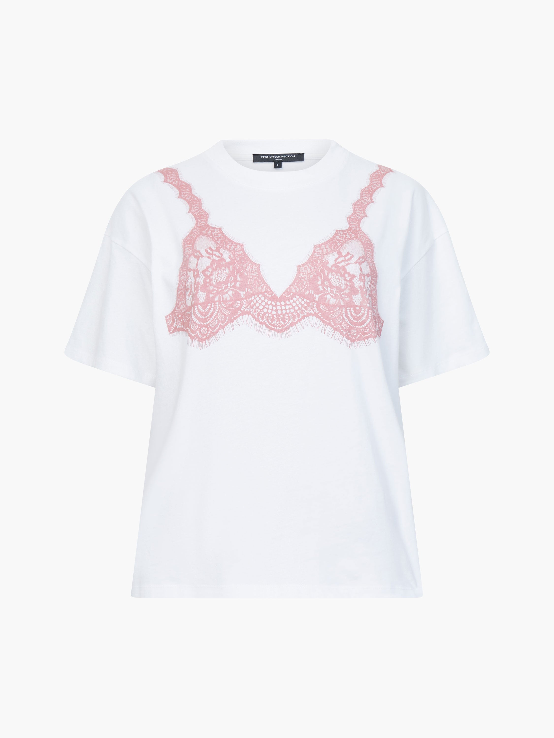 Lace Bra Graphic T-Shirt