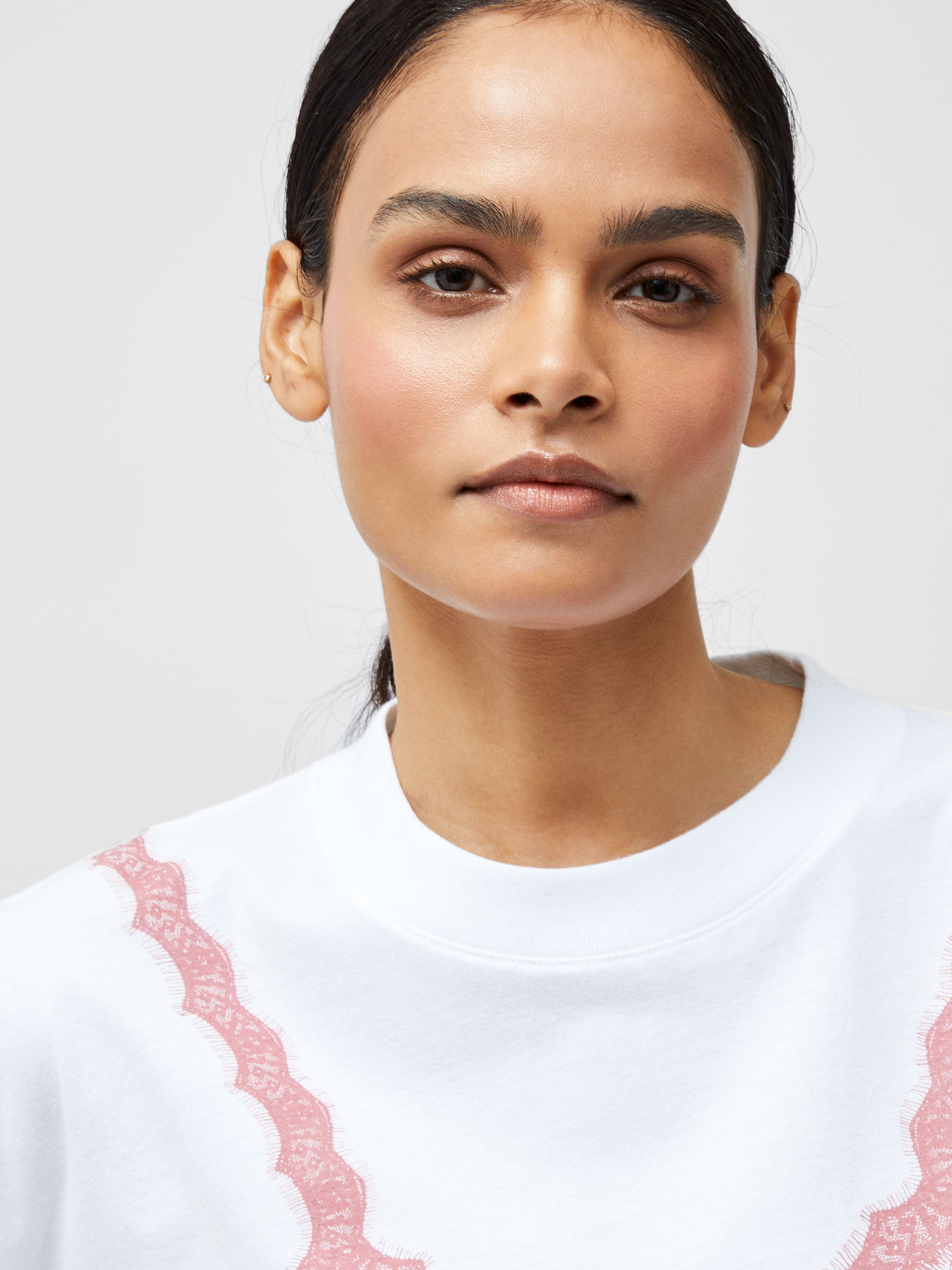 Lace Bra Graphic T-Shirt