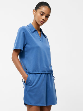 Wren Short Sleeve Polo Top