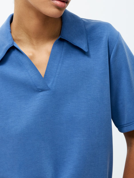 Wren Short Sleeve Polo Top