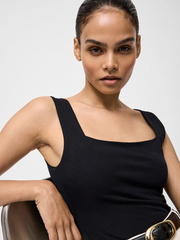 Square Neck Bodysuit