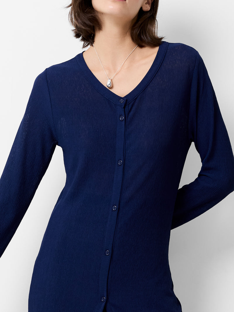 Meera Jersey Long Cardigan