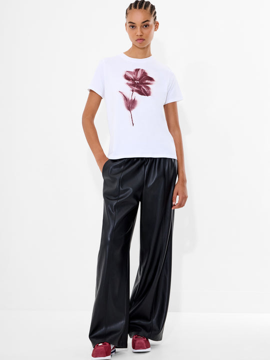 Blurred Floral Short Sleeve T-Shirt