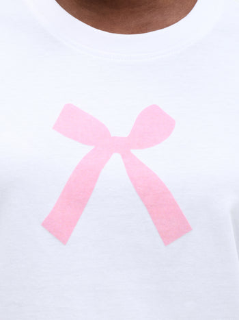 Bow Graphic T-Shirt