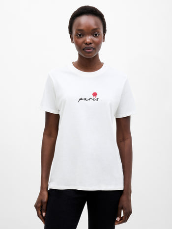 Paris Embroidered T-Shirt