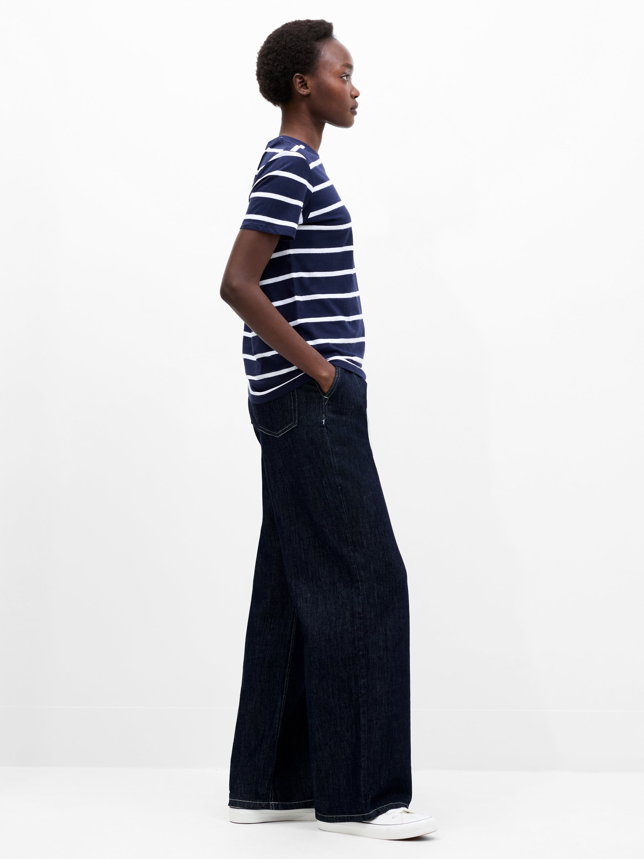 Stripe Peached T-Shirt