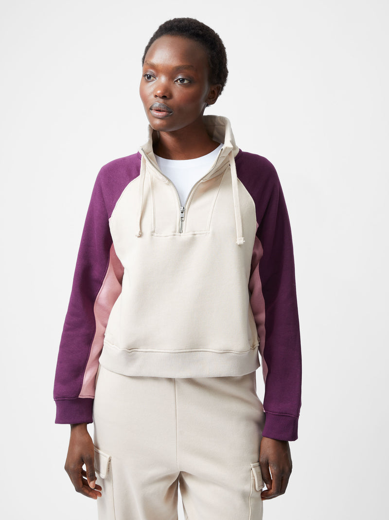 Funnel neck sweatshirt womens sales