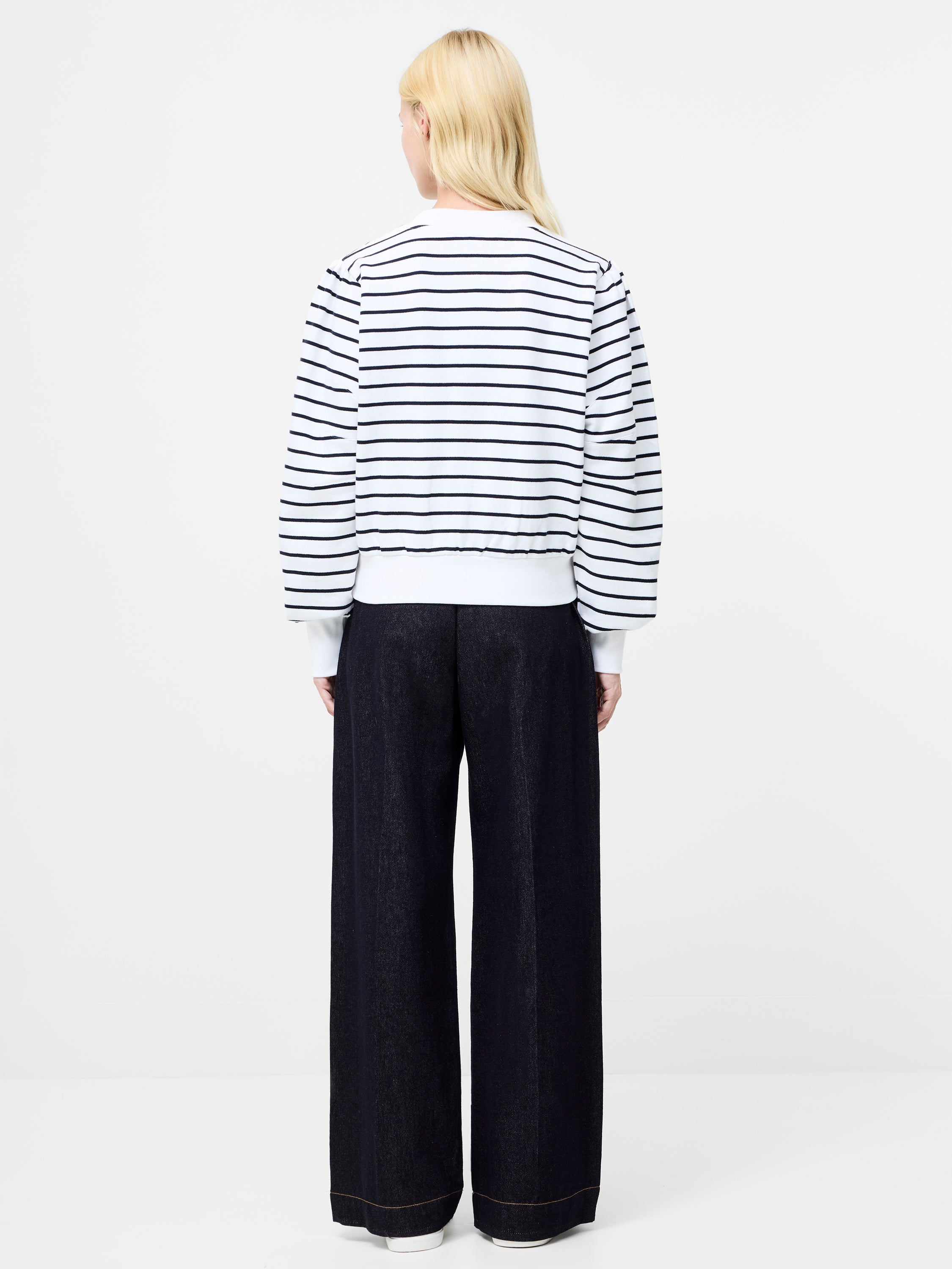 Sunday Sweat Striped Sweatshirt