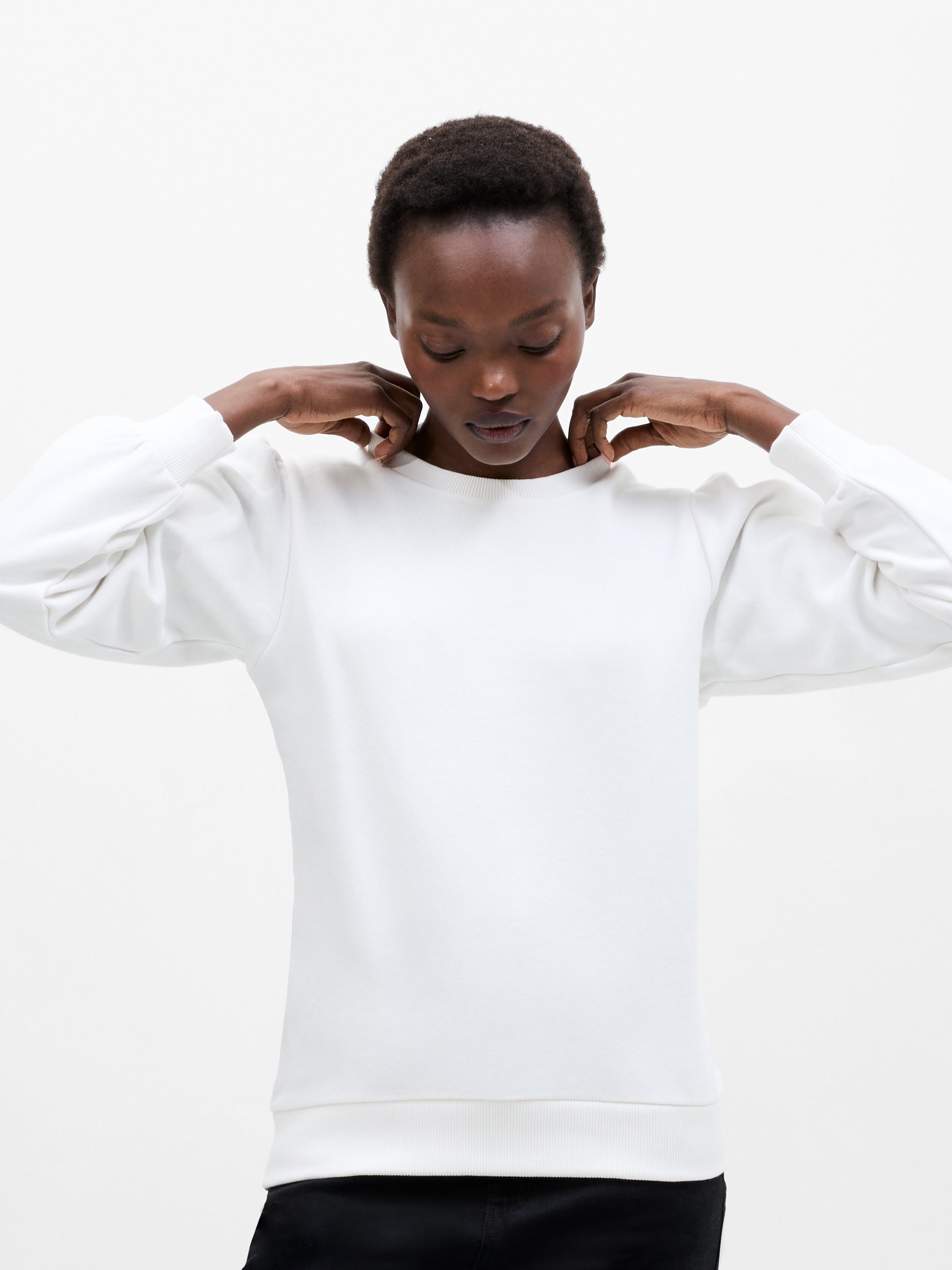 Puff Sleeve Sweatshirt