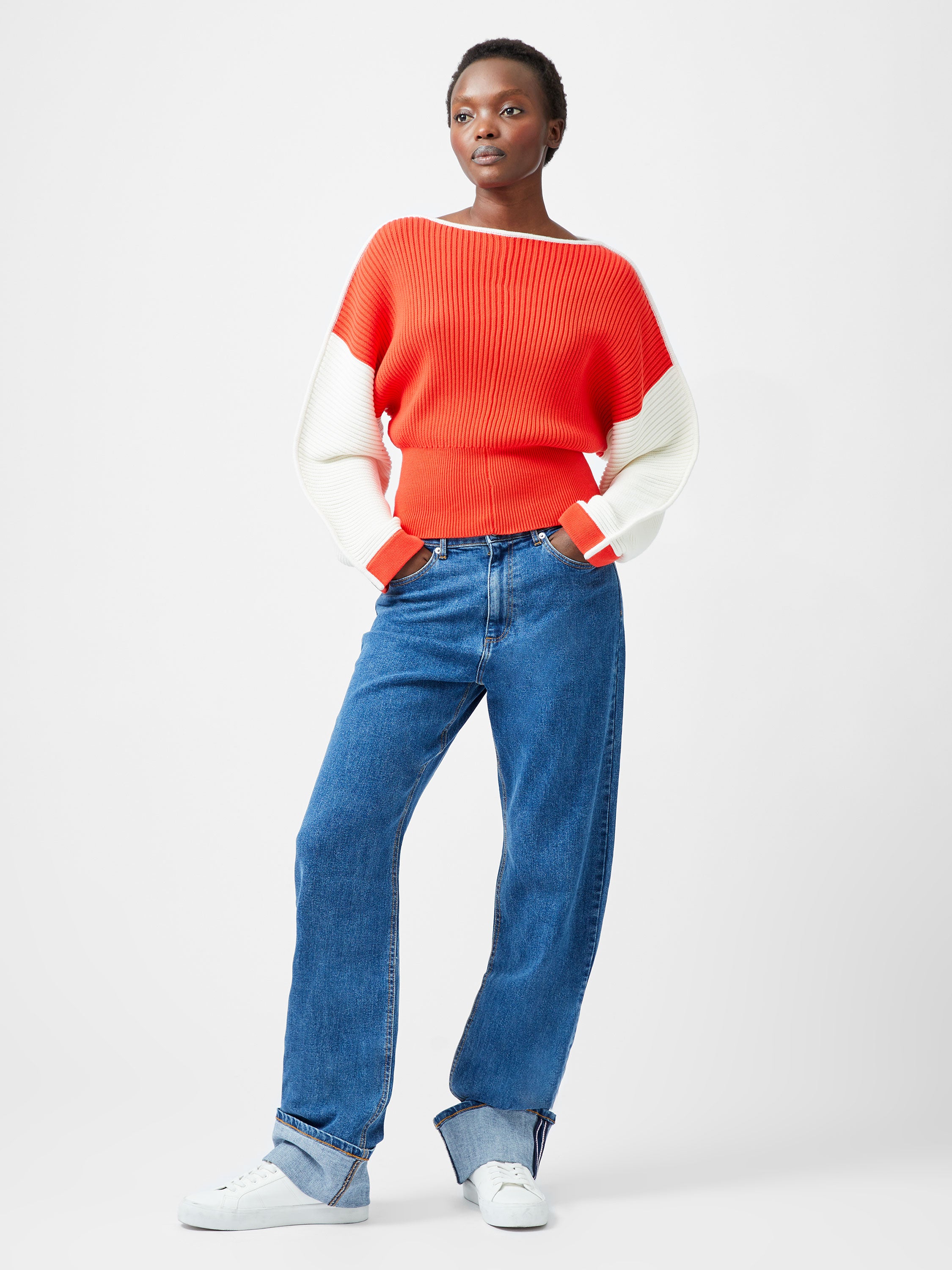 Lily Drop Shoulder Jumper