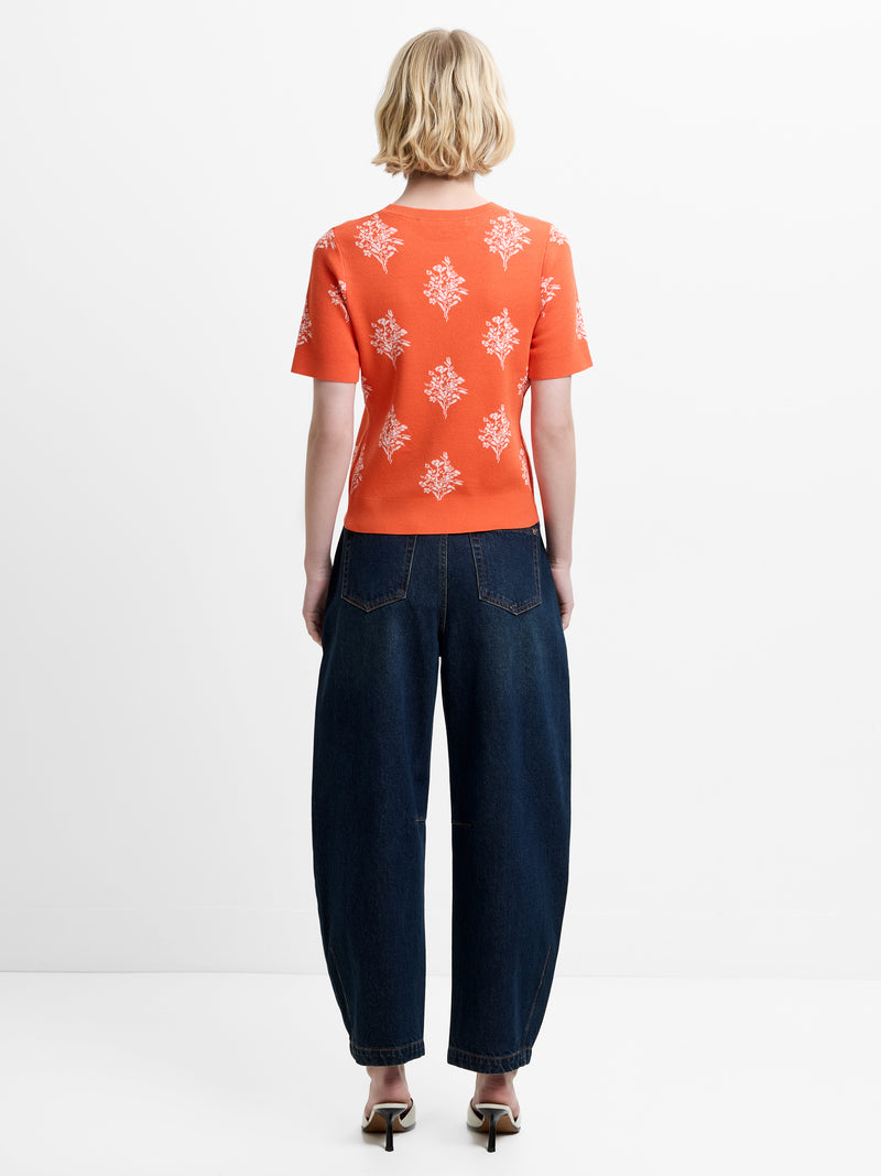 Imelda Ditsy Floral Knit Top