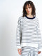 Marley Knit Striped Crew Neck Jumper