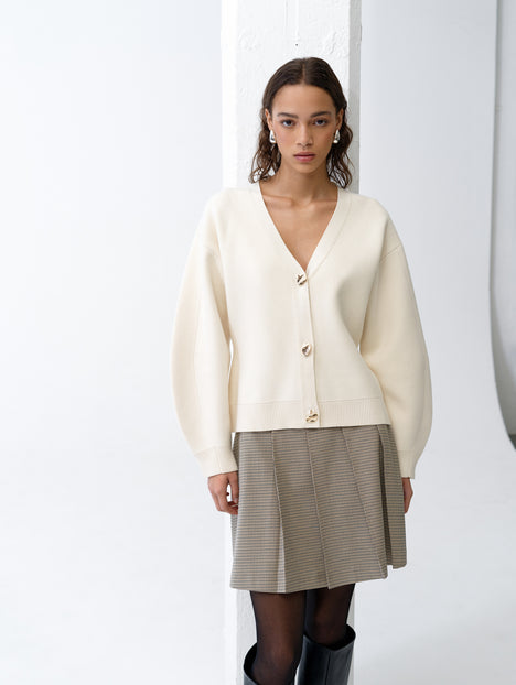 Missy Knit Cinched Waist Cardigan