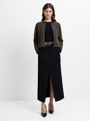 Noar Moss Stitch Knit Cardigan