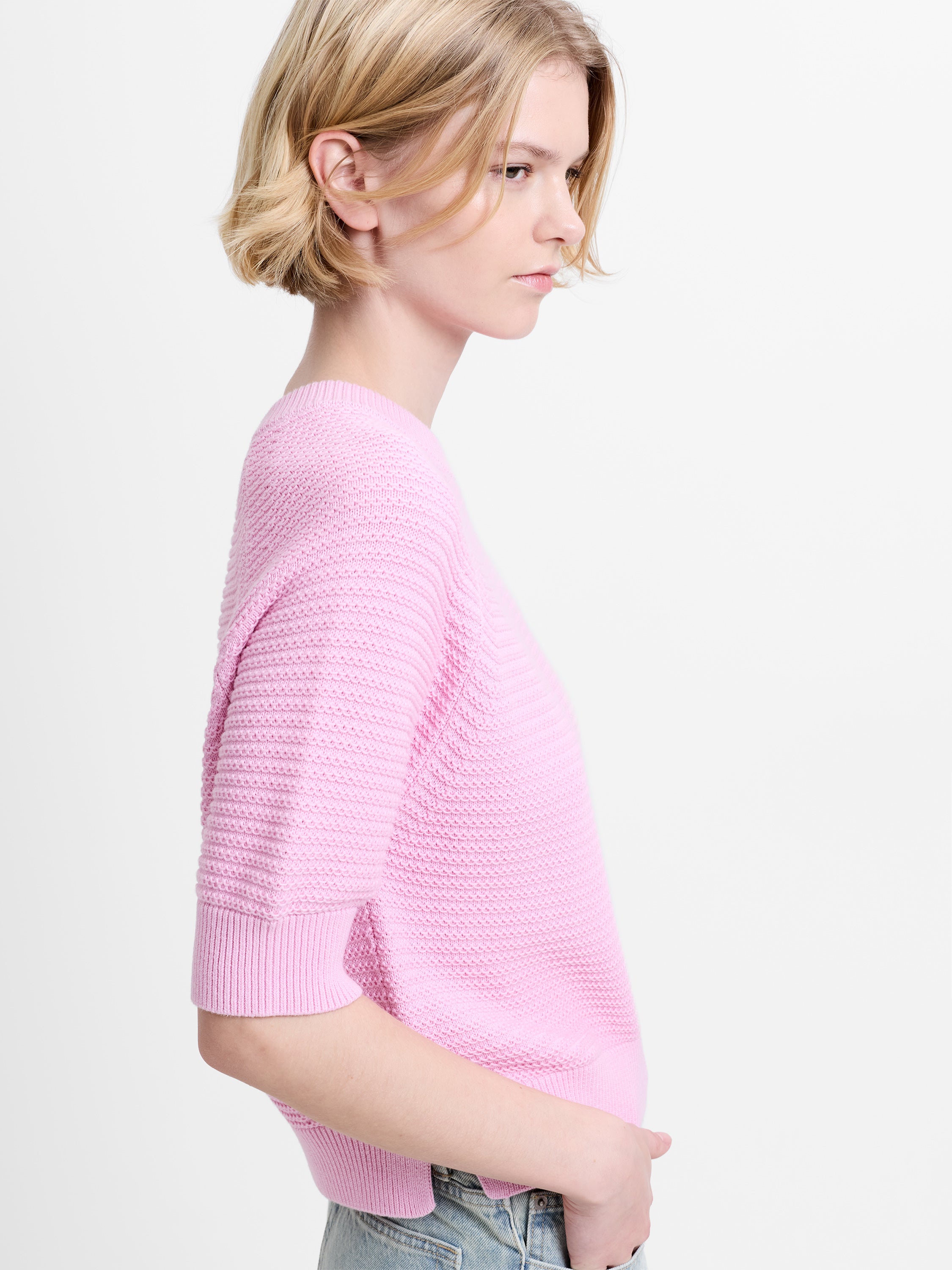Lily Mozart Knit Short Sleeve Jumper