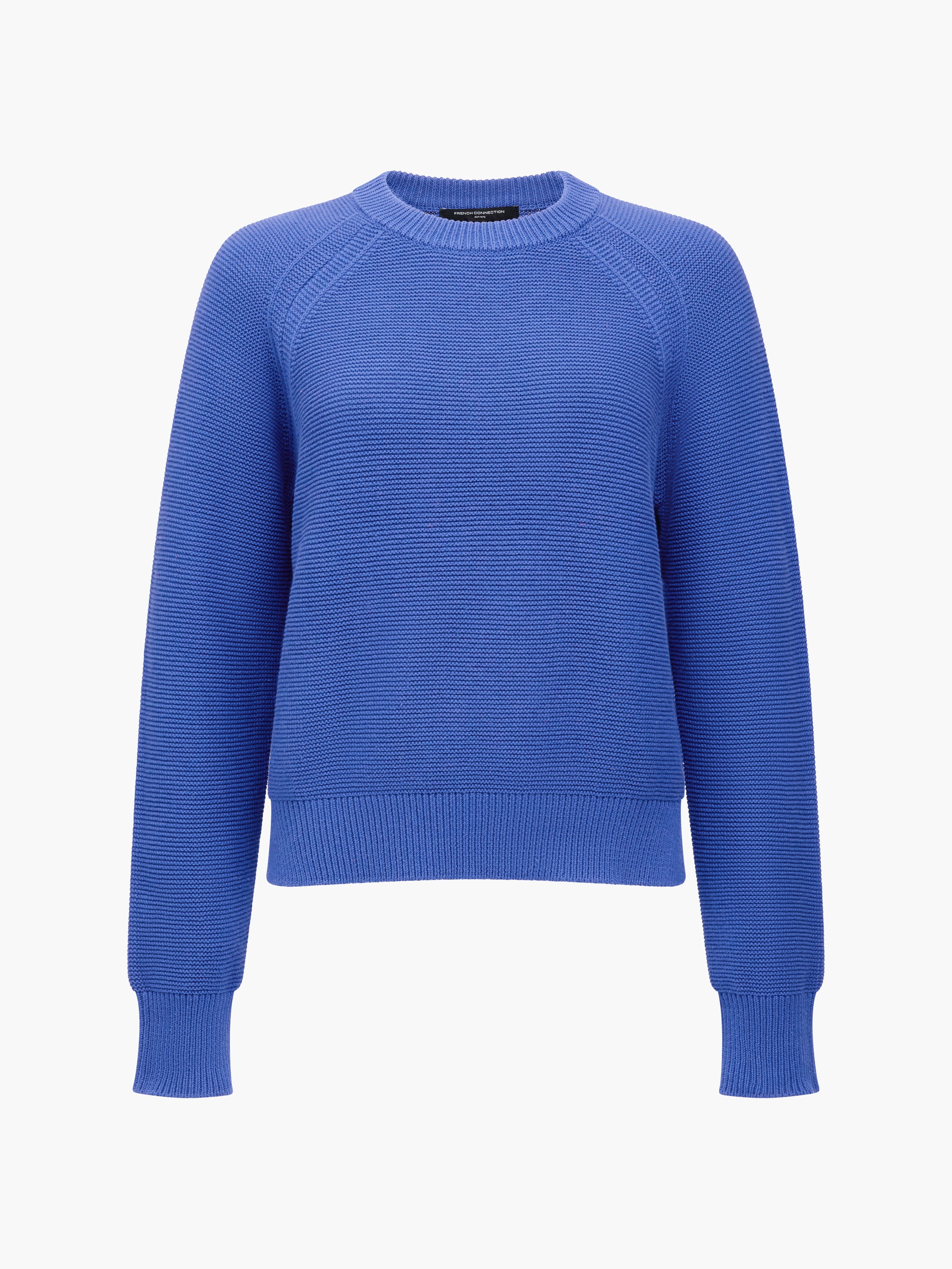 Lily Mozart Knit Long Sleeve Jumper Azure Blue | French Connection UK