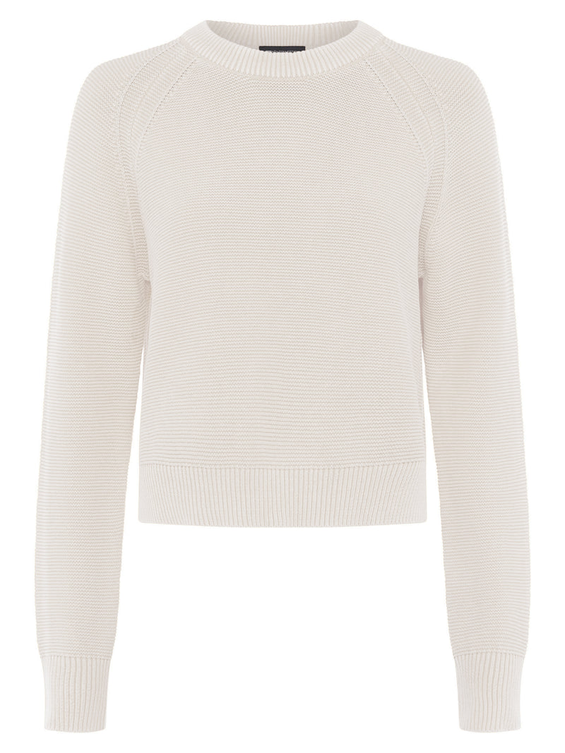 Lilly Mozart Crew Neck Jumper Oatmeal Melange | French Connection UK