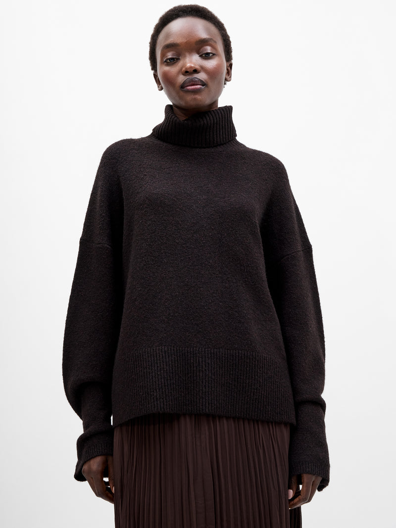 Kezia Recycled Roll Neck Jumper