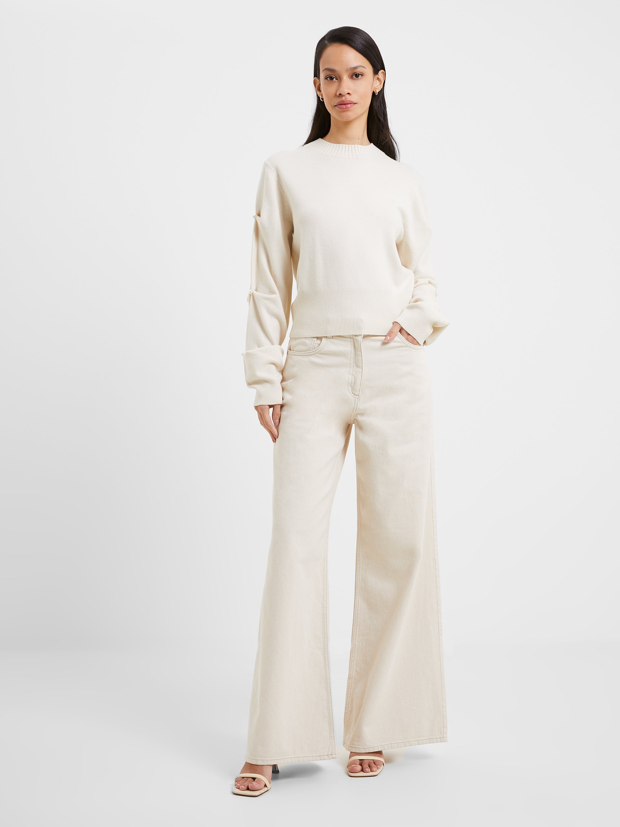 Pearl sleeve jumper store