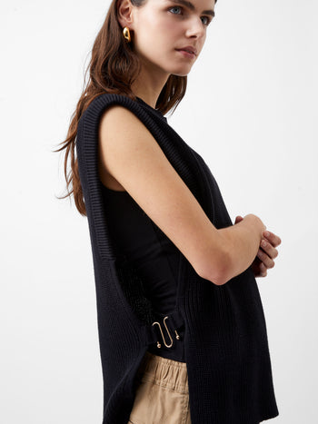 Flygo Women Knitted Two Piece Sweater Set Short Sleeve
