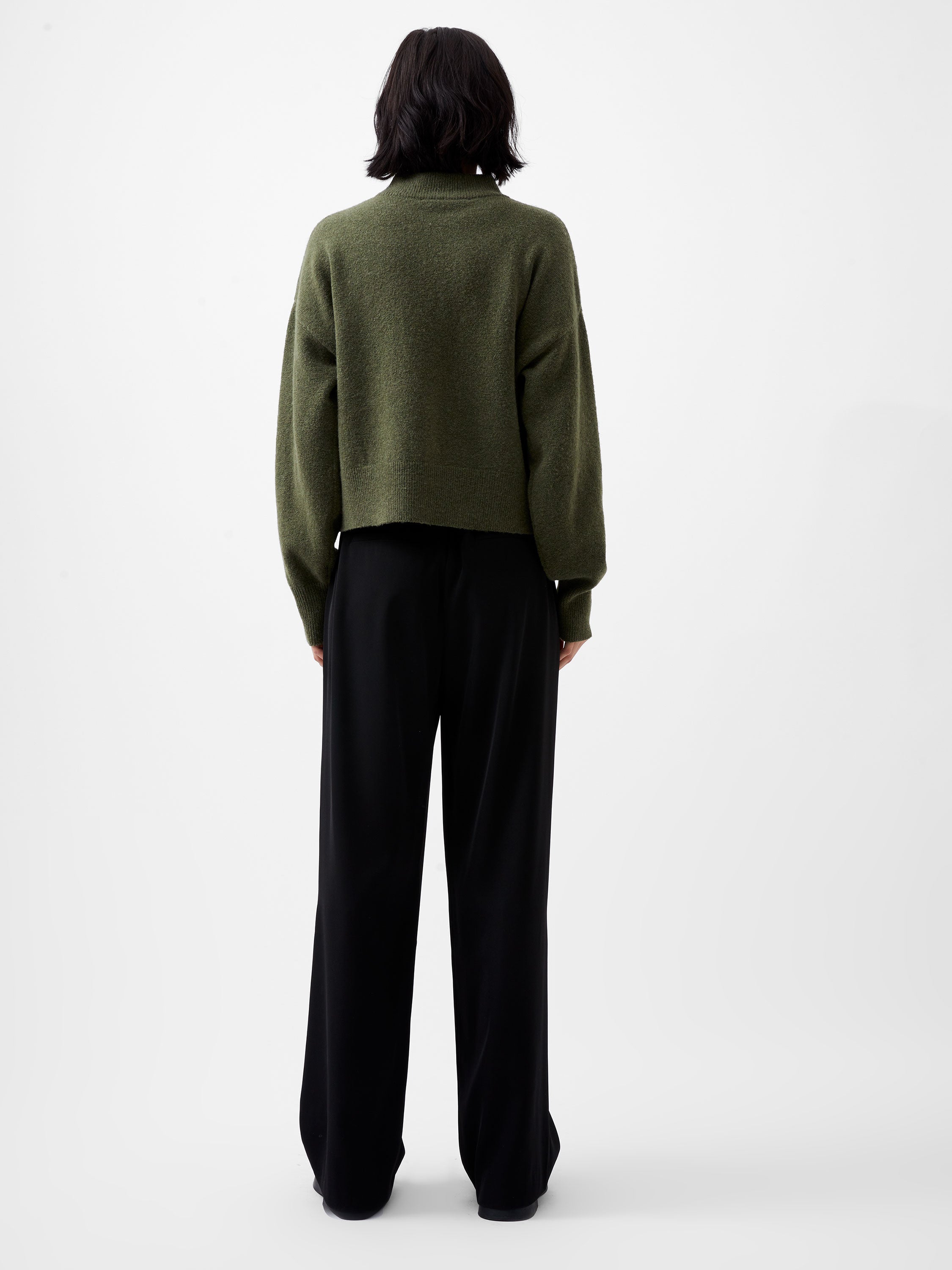 Vhari Recycled Grown On Neck Jumper