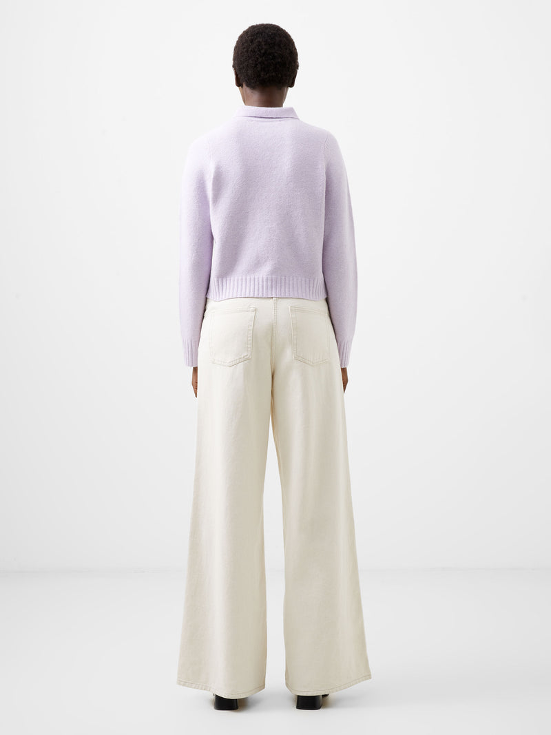 Vhari Recycled Long Sleeve Button Up Jumper