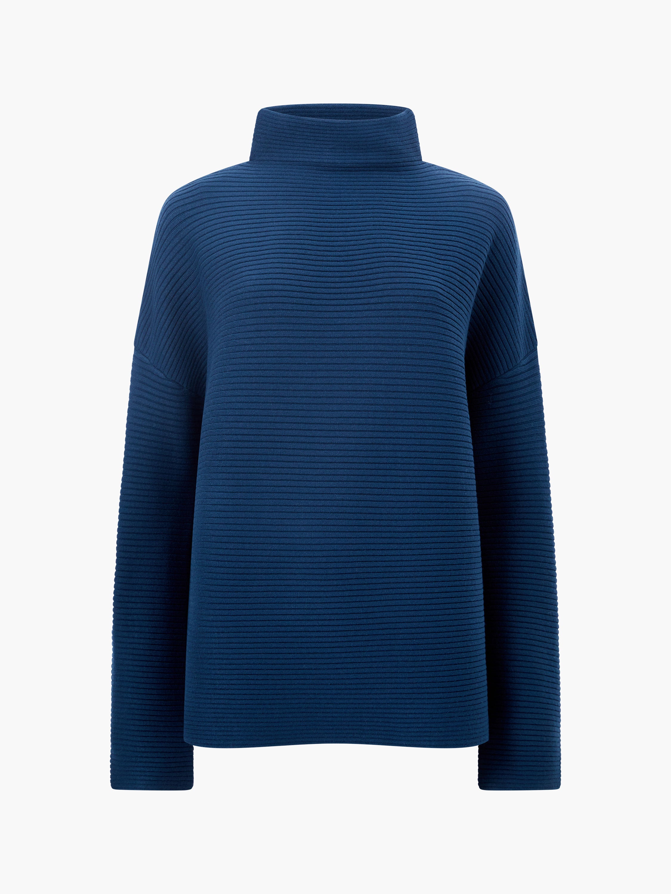 Babysoft Ribbed Mock Neck Jumper